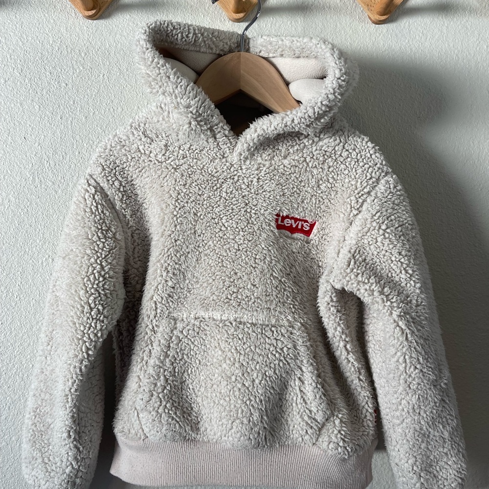 Levi’s Sherpa Hoodie Kids size 3-4